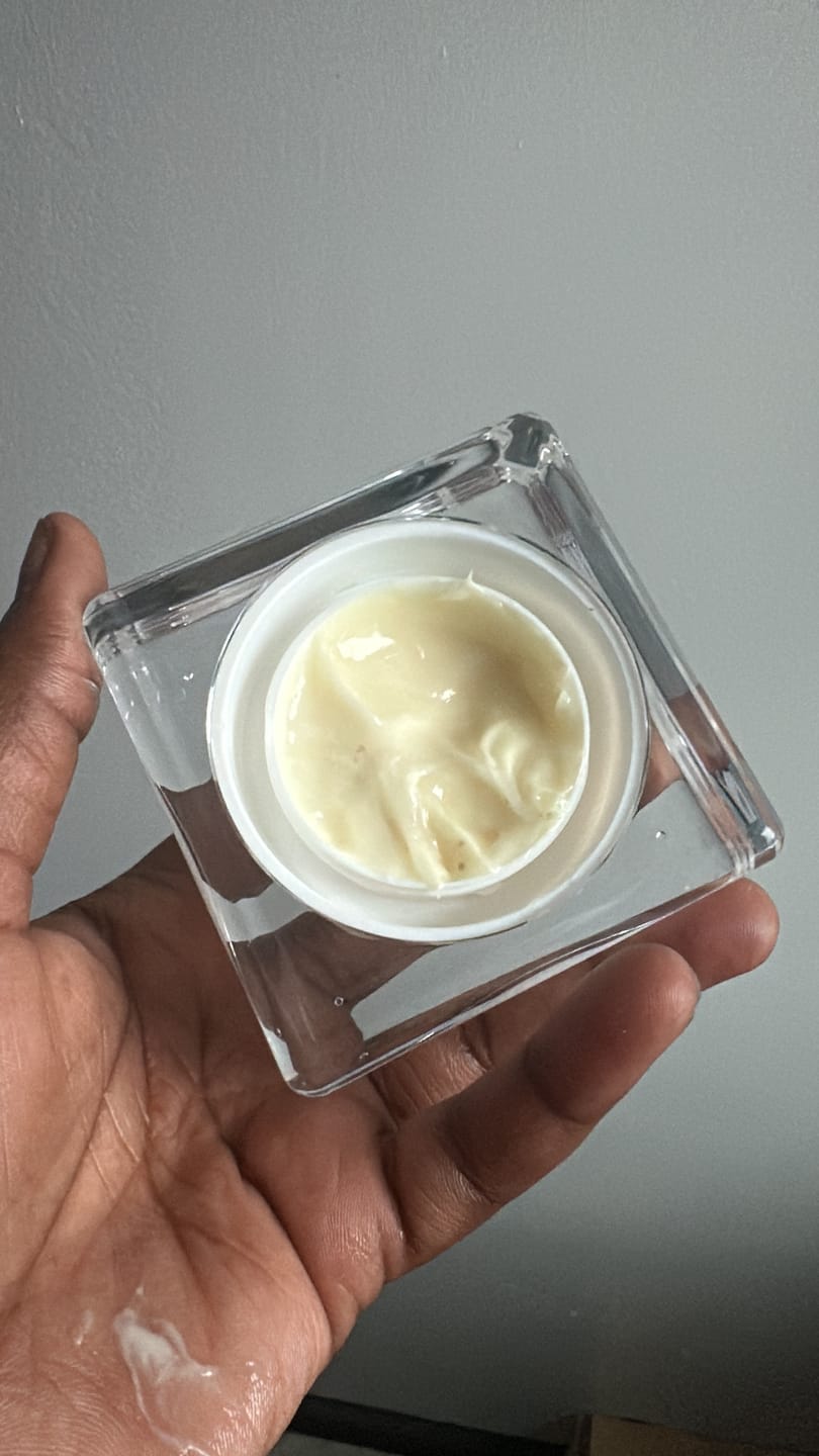 Customer photo review of Caramel Face Cream 30 ML