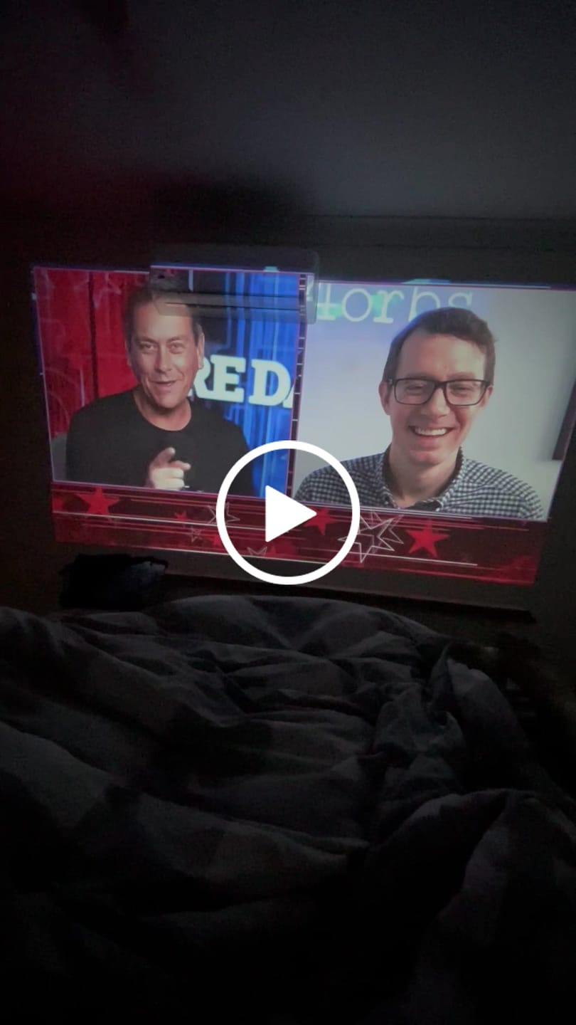 Customer video review of MovieHub™ Ultra HD Projector + FREE Projector Screen
