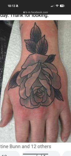 Customer photo review of TattooNumbx Numbing Cream