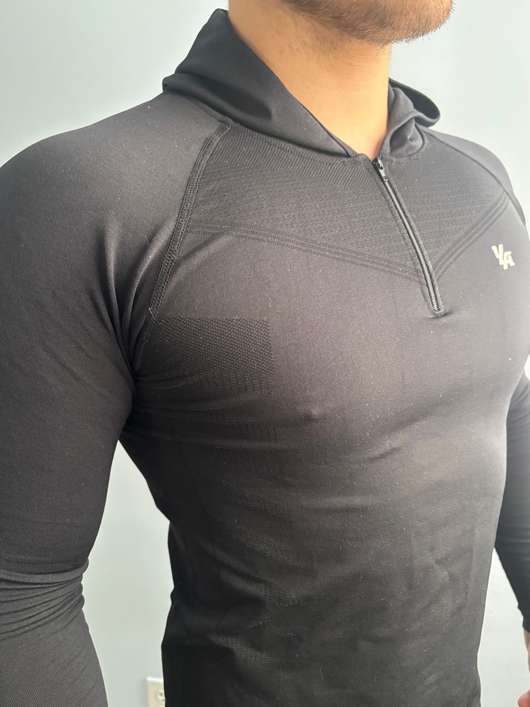 Customer photo review of 832 -  SuperVillain Compression Hoodies