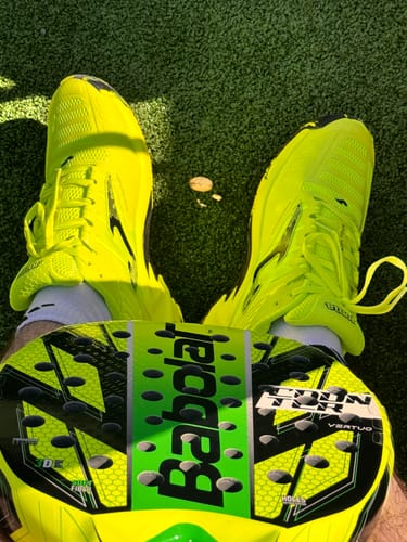 Customer photo review of Zapatilla Joma Open Men 2309 Lemon Fluor