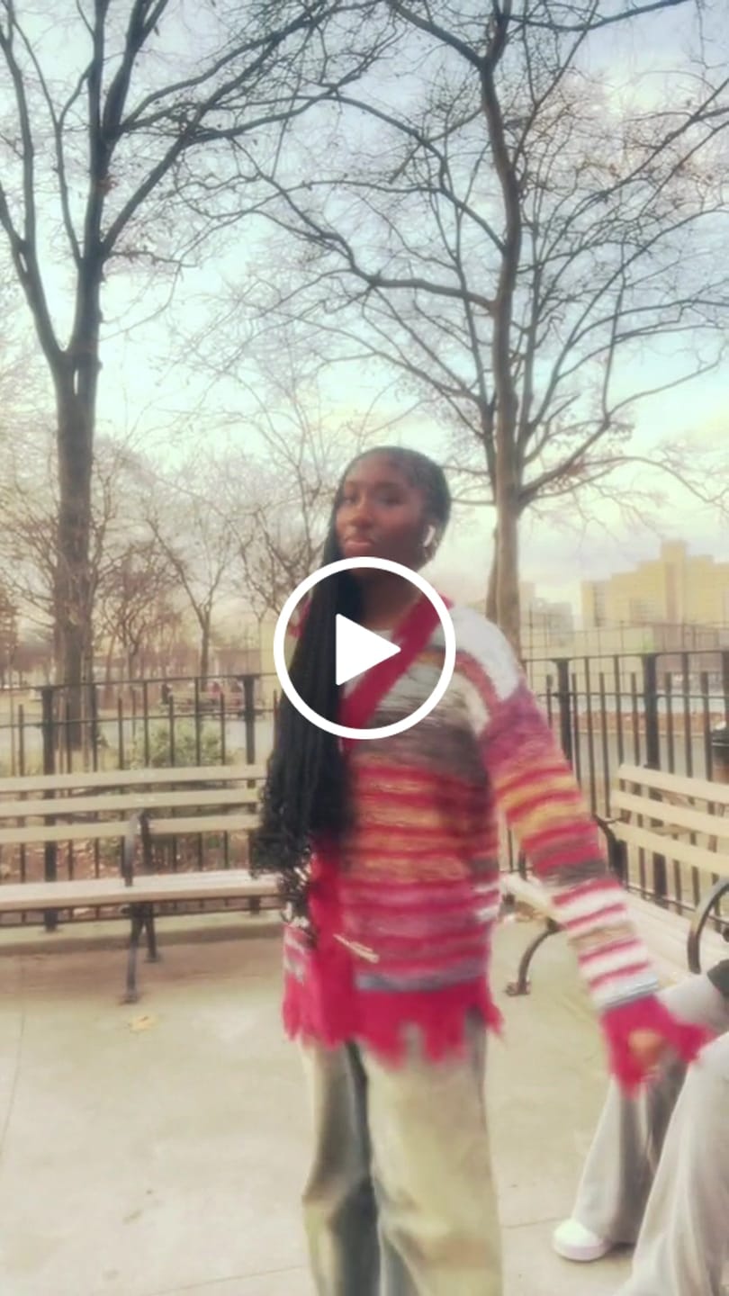 Customer video review of Aelfric Eden Fringe Stripe Cardigan
