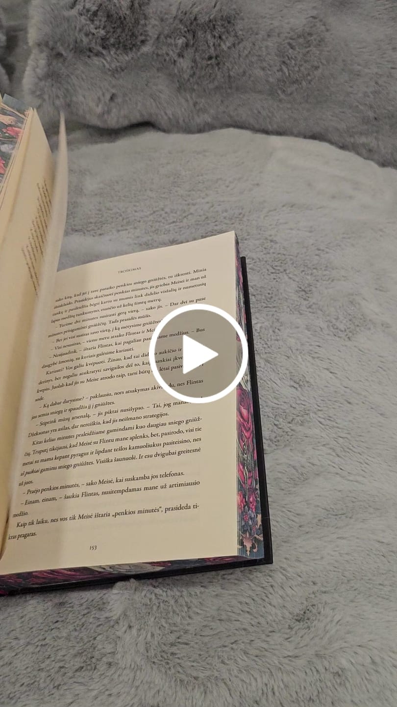 Customer video review of Troškimas: Nr. 1 New York Times bestseleris – kolekcinis 600 psl. leidimas kietais viršeliais