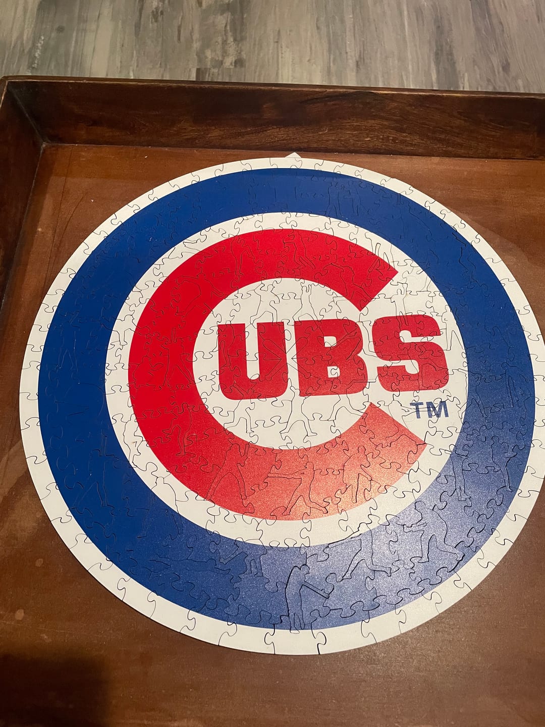 Customer photo review of Chicago Cubs™ - Wooden Puzzle