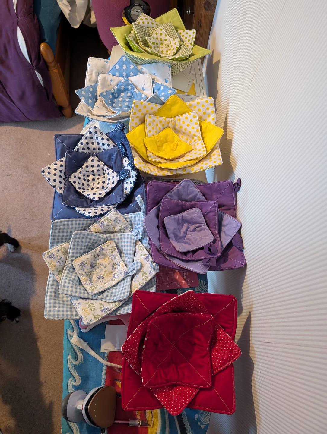 Customer photo review of 20 Piece Cotton Fat Quarter Bundle Box
