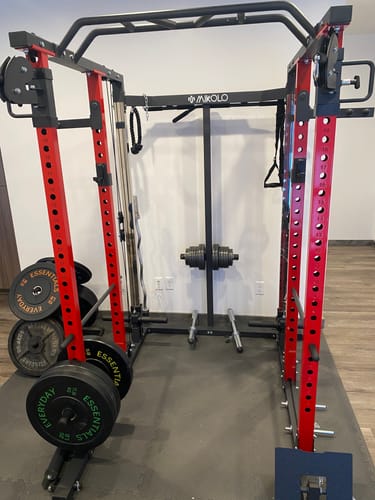Customer photo review of K7 All-In-One Power Rack Functional Trainer