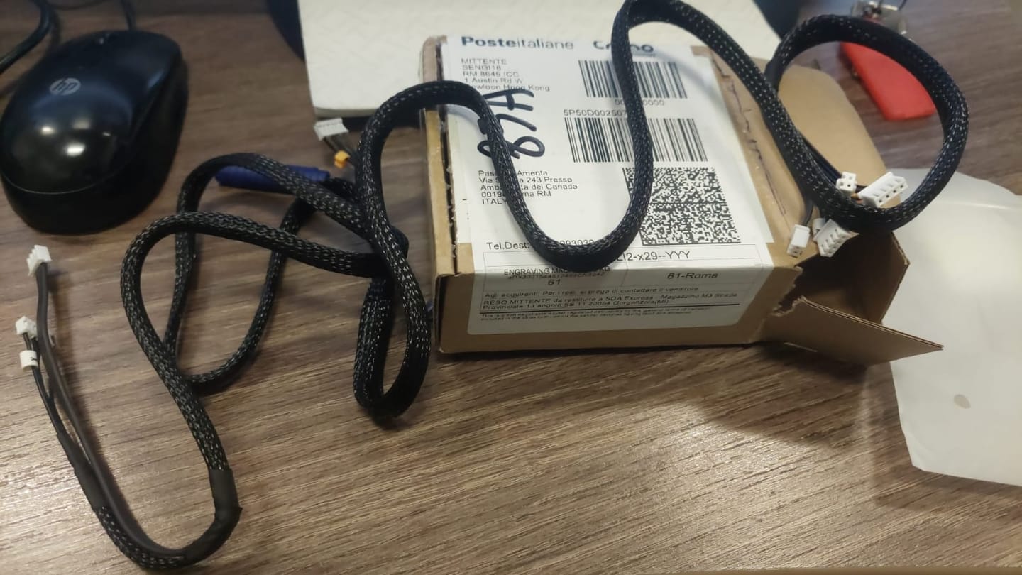 Customer photo review of Extension Cable for Extension Kit for Longer RAY5 Laser Engraver