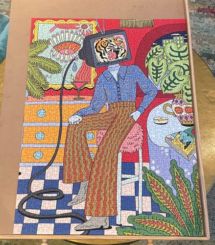 Customer photo review of Mama Told Me | 1000 Piece Puzzle