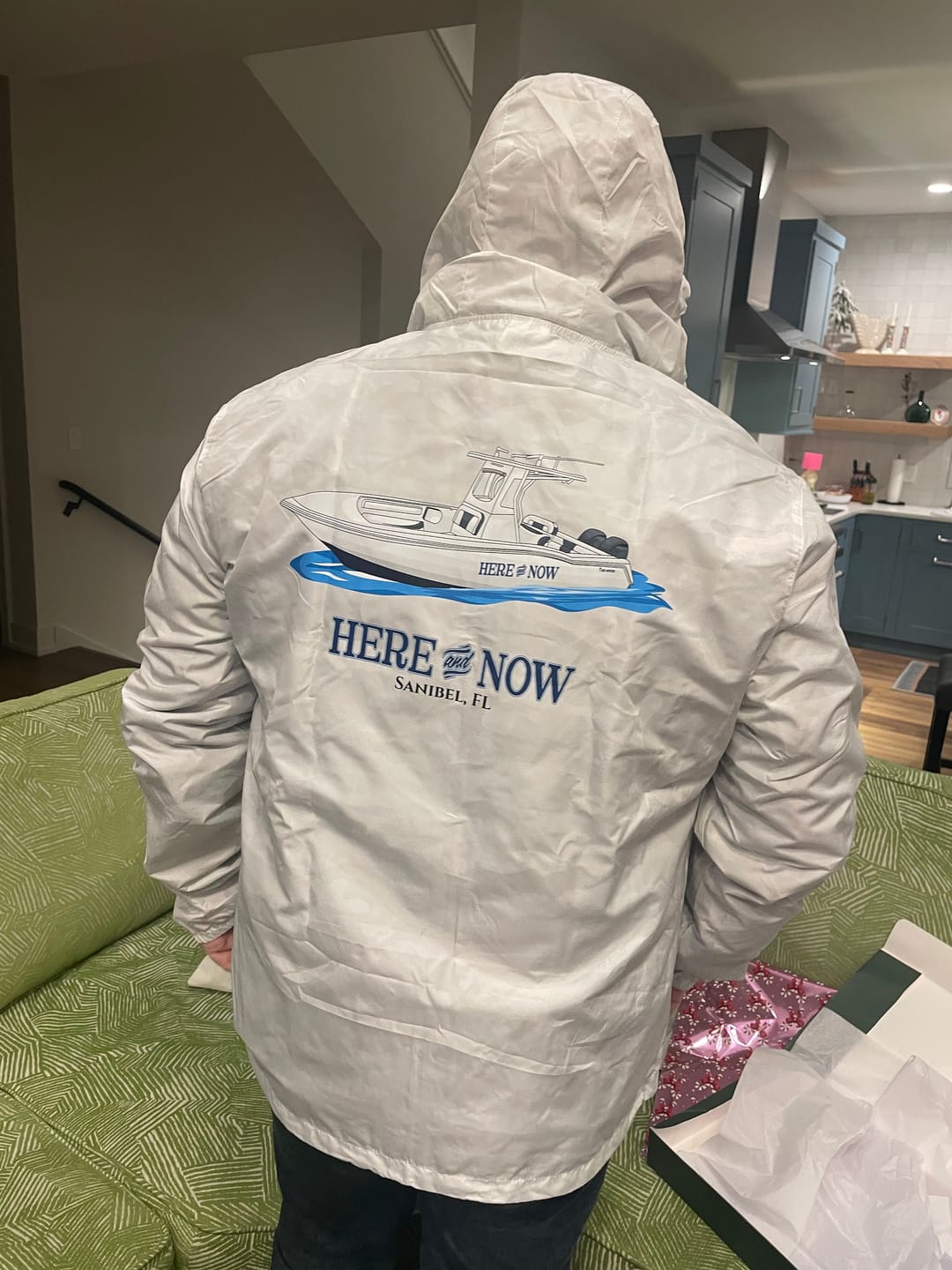Customer photo review of Lightweight Windbreaker - Full-Zip