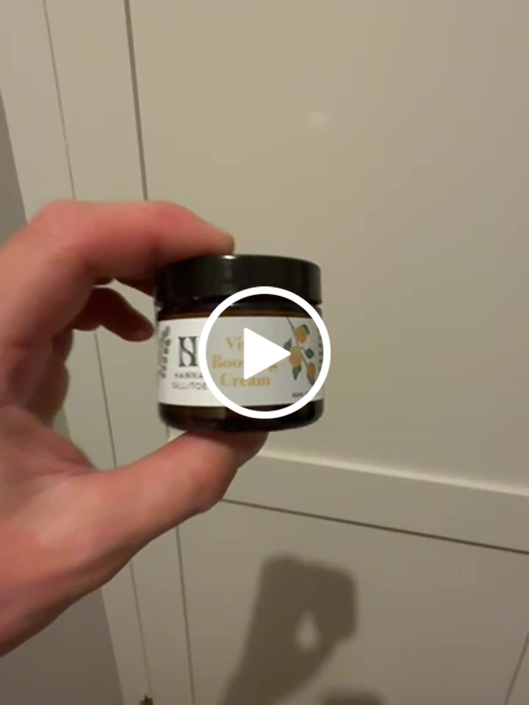 Customer video review of Vitamin D Face Cream