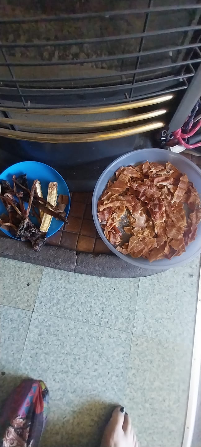 Customer photo review of Premium Chicken Chews