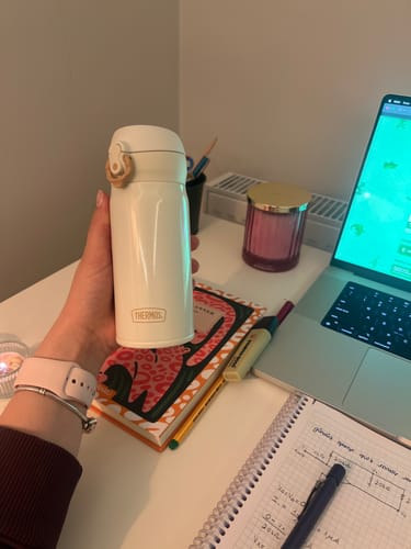 Customer photo review of Thermos Ultralight Termos Mug Krem 0.35 L
