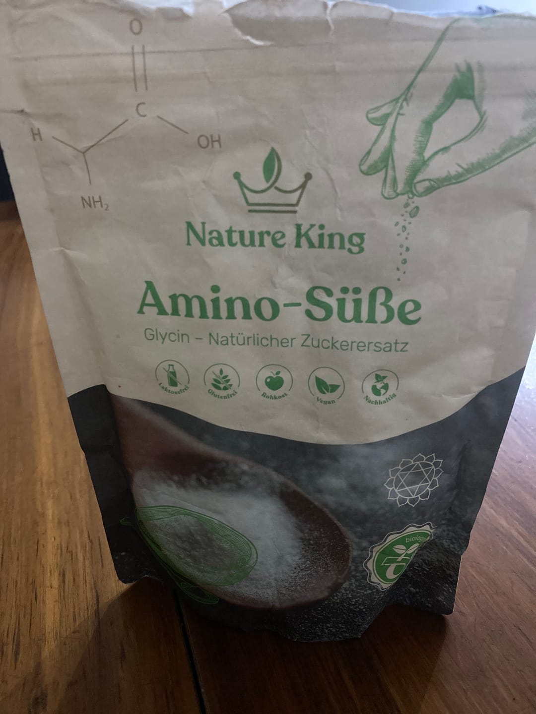 Customer photo review of Amino-Süße (L-Glycin) - 250g
