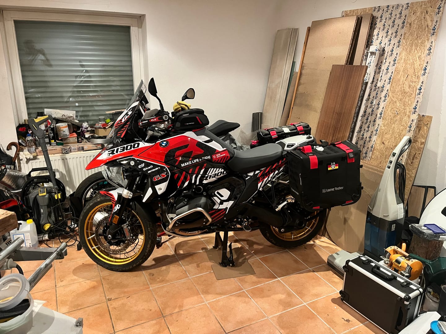 Customer photo review of Color Straps for MotoBags