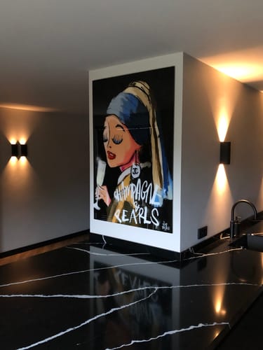 Customer photo review of Champagne and pearls