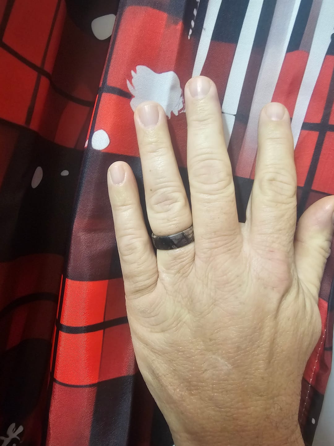 Customer photo review of Groove Life Silicone Ring -  Mossy Oak Breakup Country