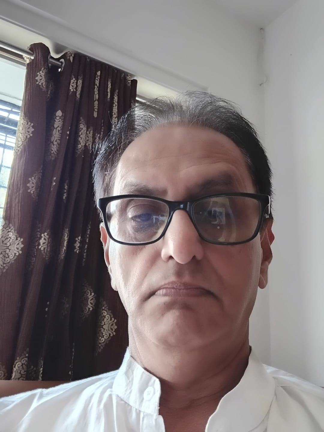 Customer photo review of Linen Classic - Linen Cotton White Shirts For Men | Uathayam