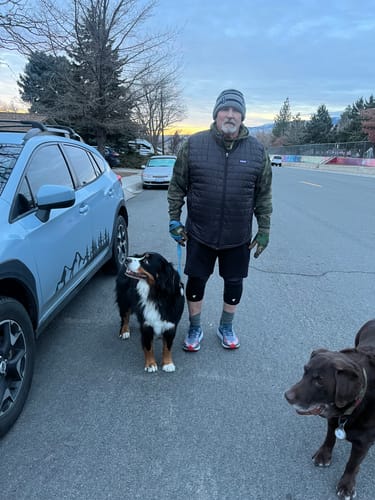 Customer photo review of Compression Sleeves V2 for Knees and Legs