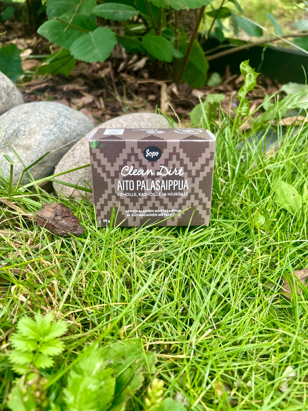Customer photo review of Metsäbiomi Palasaippua Clean Dirt