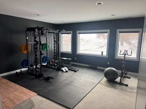 Customer photo review of Major Fitness 7ft 20kg Home Gym Barbell