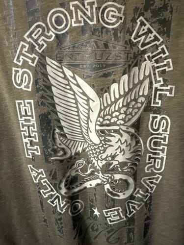 Customer photo review of SOARIN' EAGLE TEE