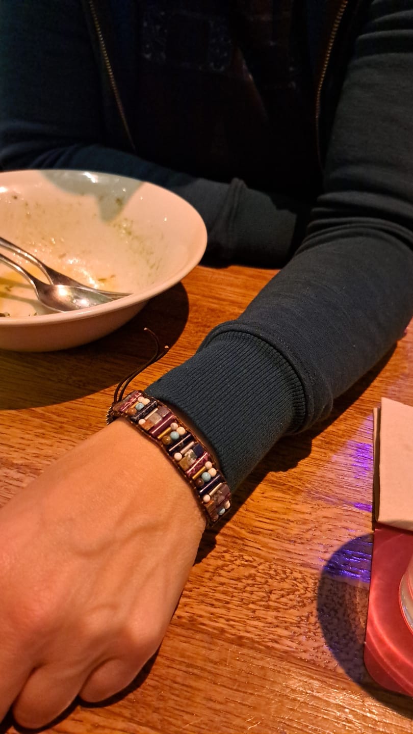 Customer photo review of Crystal Energy Bracelet