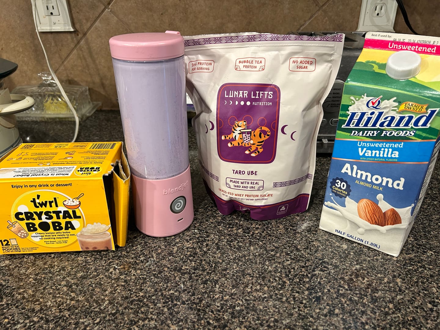 Customer photo review of Taro Ube - Whey Protein Isolate