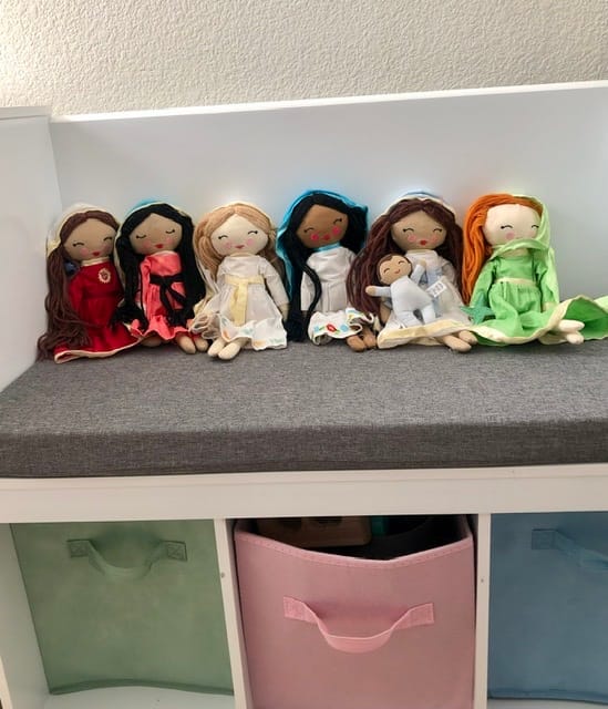 Customer photo review of Blessed Mother Rag Doll