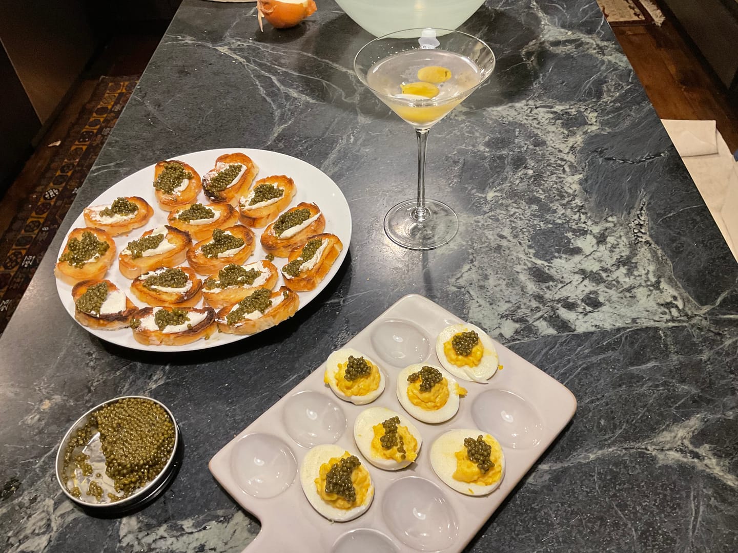 Customer photo review of Classic Osetra Caviar
