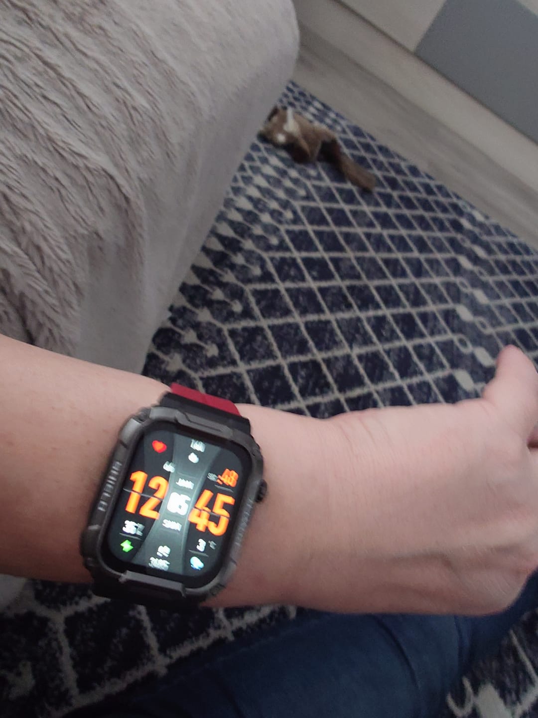 Customer photo review of Red Sport Loop