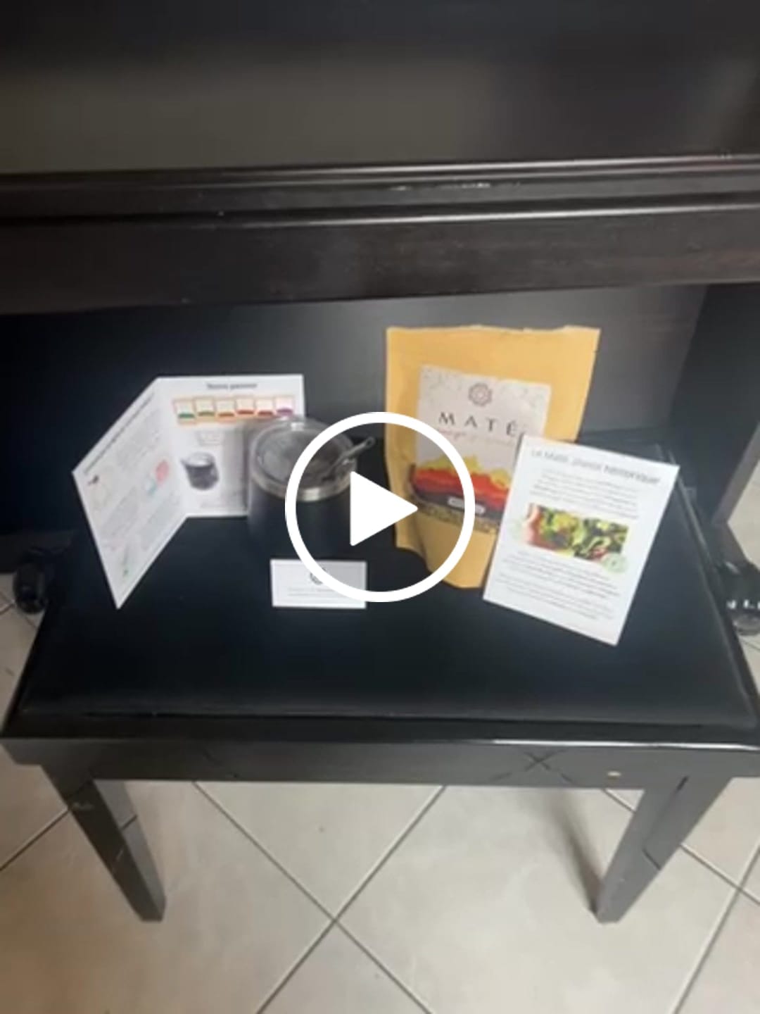 Customer video review of Maté Orange Gingembre 🍊