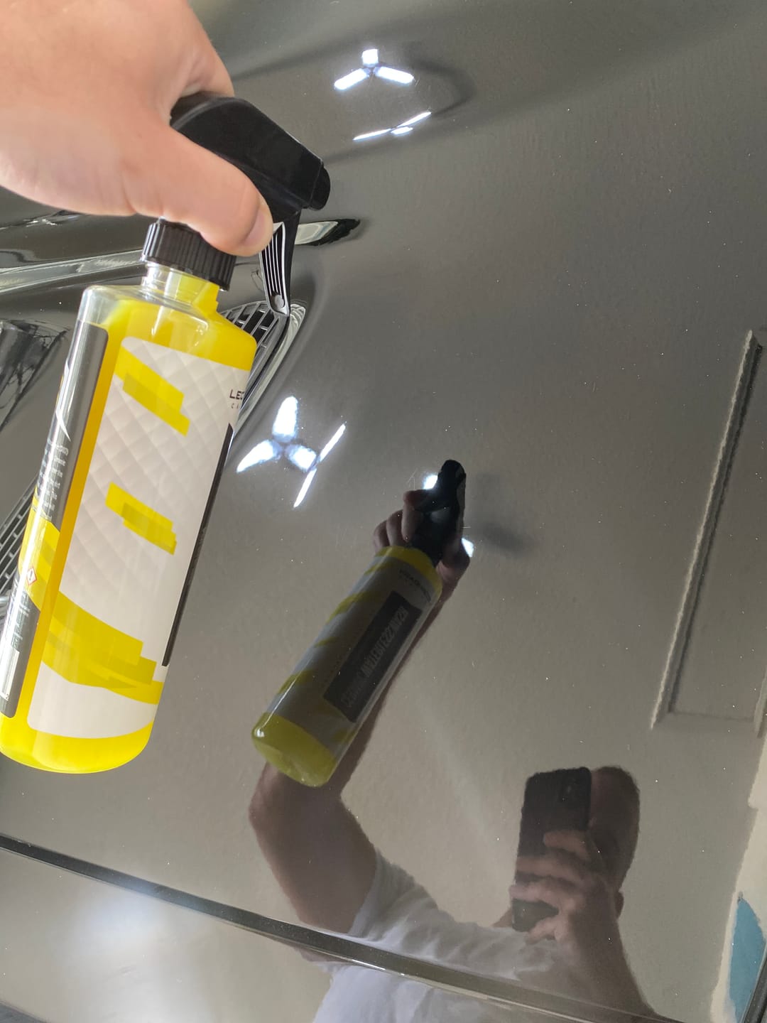 Customer photo review of Ceramic Waterless Wash