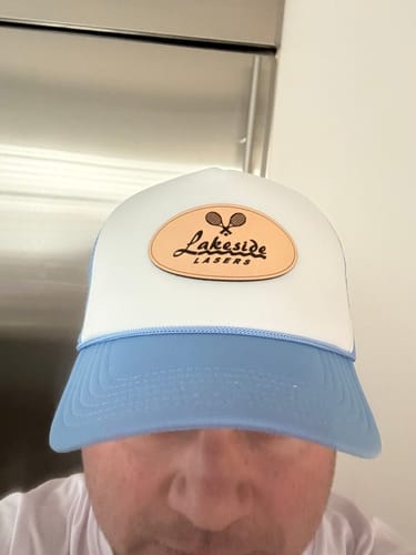 Customer photo review of Custom Foam Mesh-Back Trucker Hat