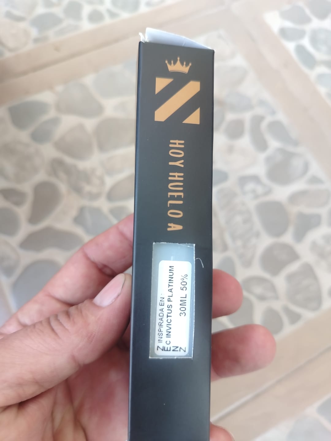 Customer photo review of Perfume Tendencia C INVICTUS PLATINUM zenz