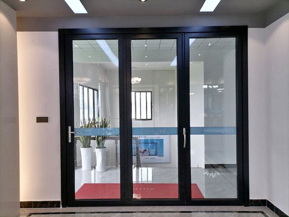 Customer photo review of 168" X 80" Grand Bifold Door