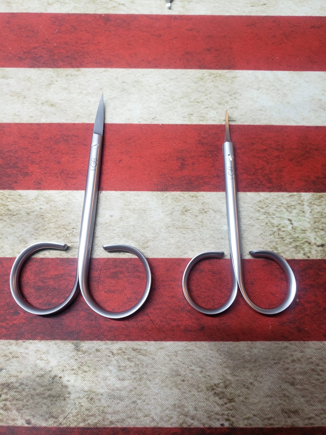 Customer photo review of Fly Tying Scissors - The FlyTier Curved