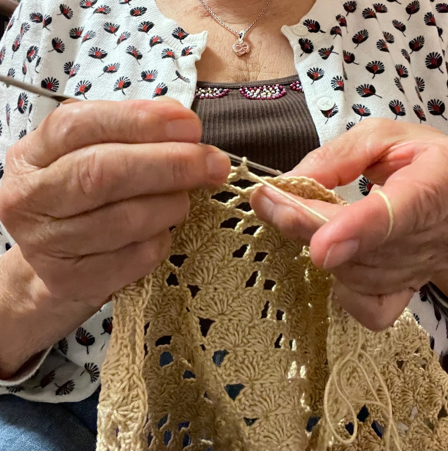 Customer photo review of CROCHET OMEGA NO.5 [50grs]
