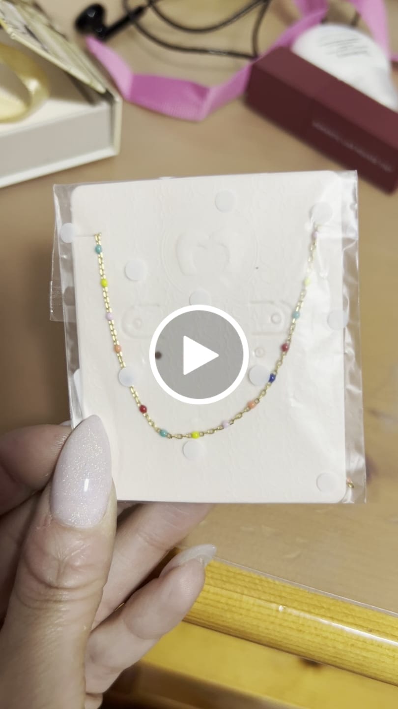Customer video review of Collar Cóctel Colors