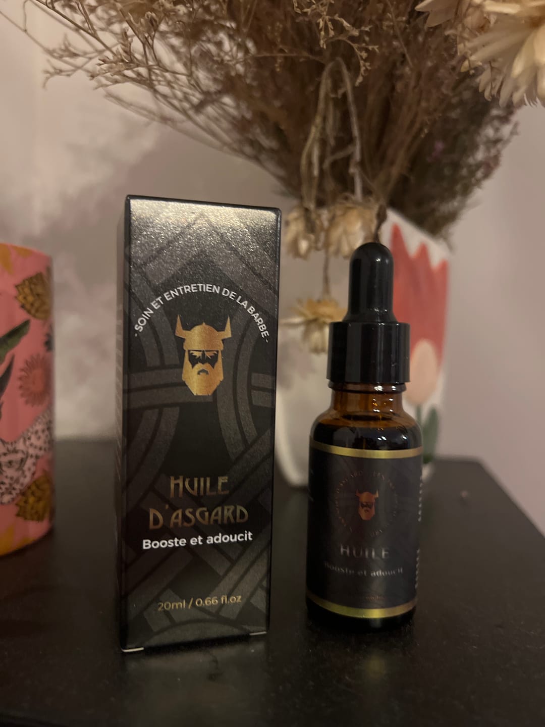 Customer photo review of Huile Soin barbe d'Asgard | Nutrition Intense et Brillance Naturelle