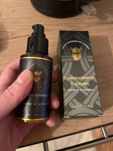 Customer photo review of Conditionneur barbe d'Asgard | Hydratation Profonde et Douceur