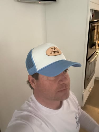 Customer photo review of Custom Foam Mesh-Back Trucker Hat