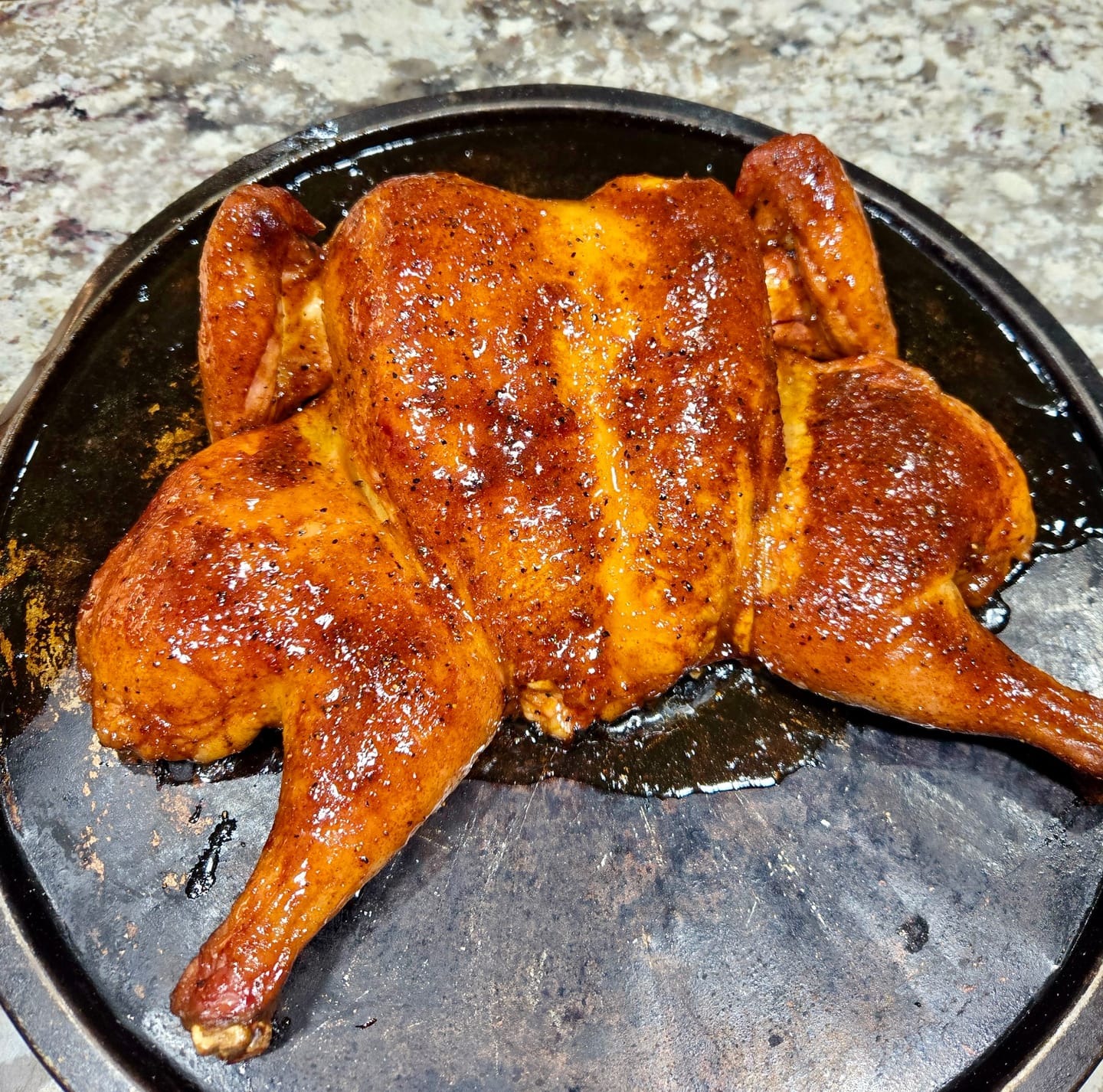 Customer photo review of Cranberry BBQ Glaze