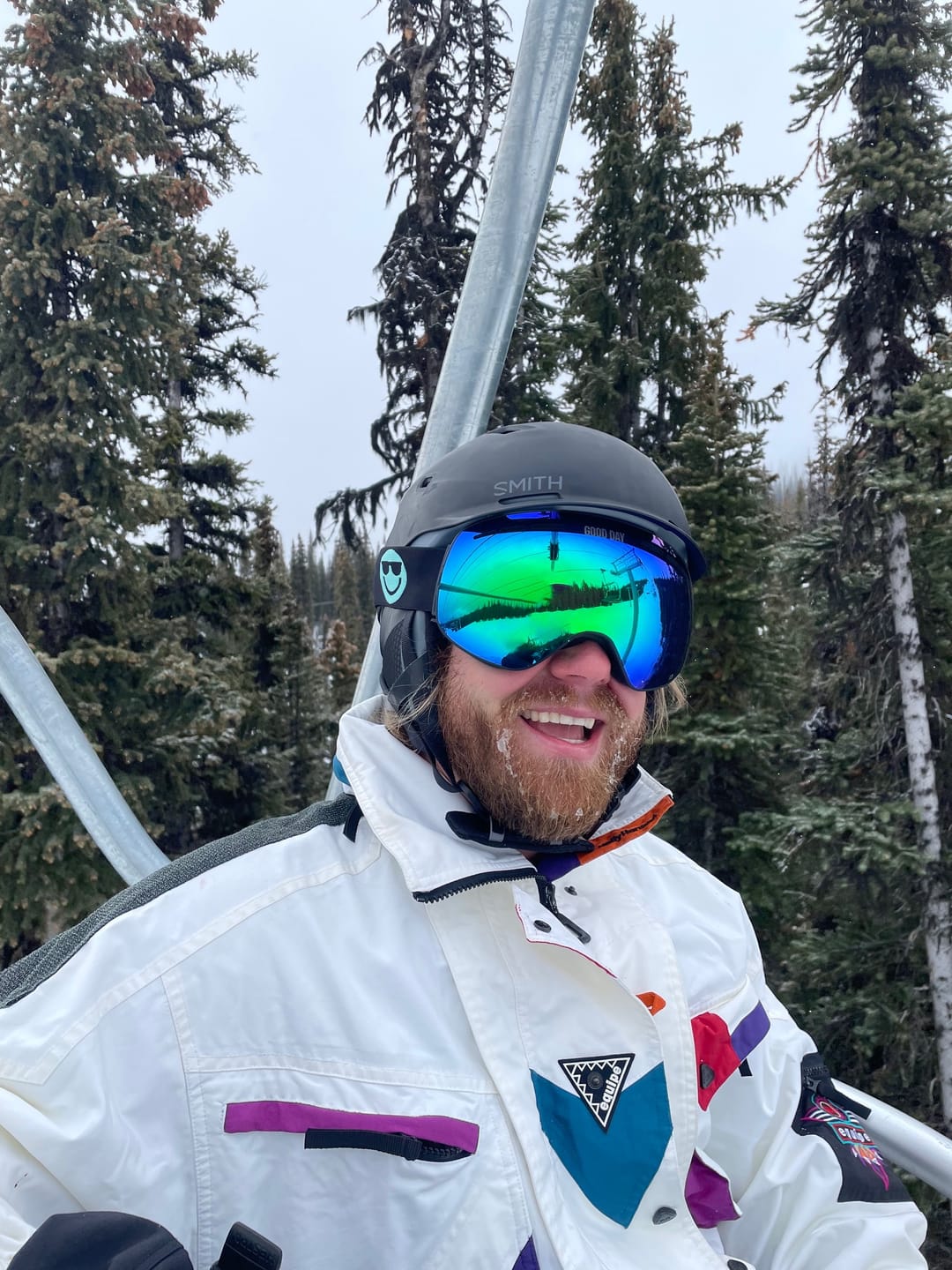 Customer photo review of The Emily Snow Goggle - Gasolina Lens
