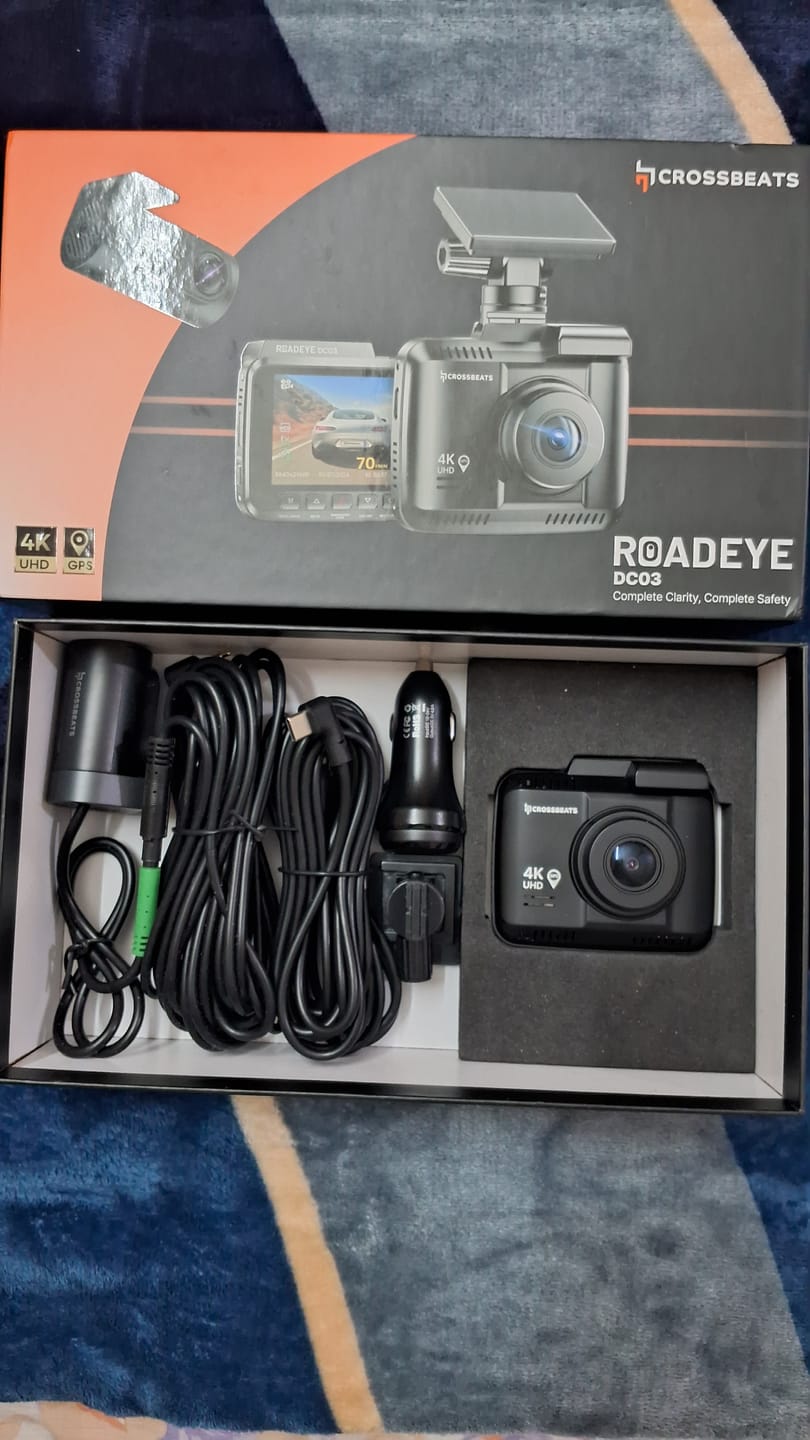 Customer photo review of RoadEye DC03 4K Dash Cam