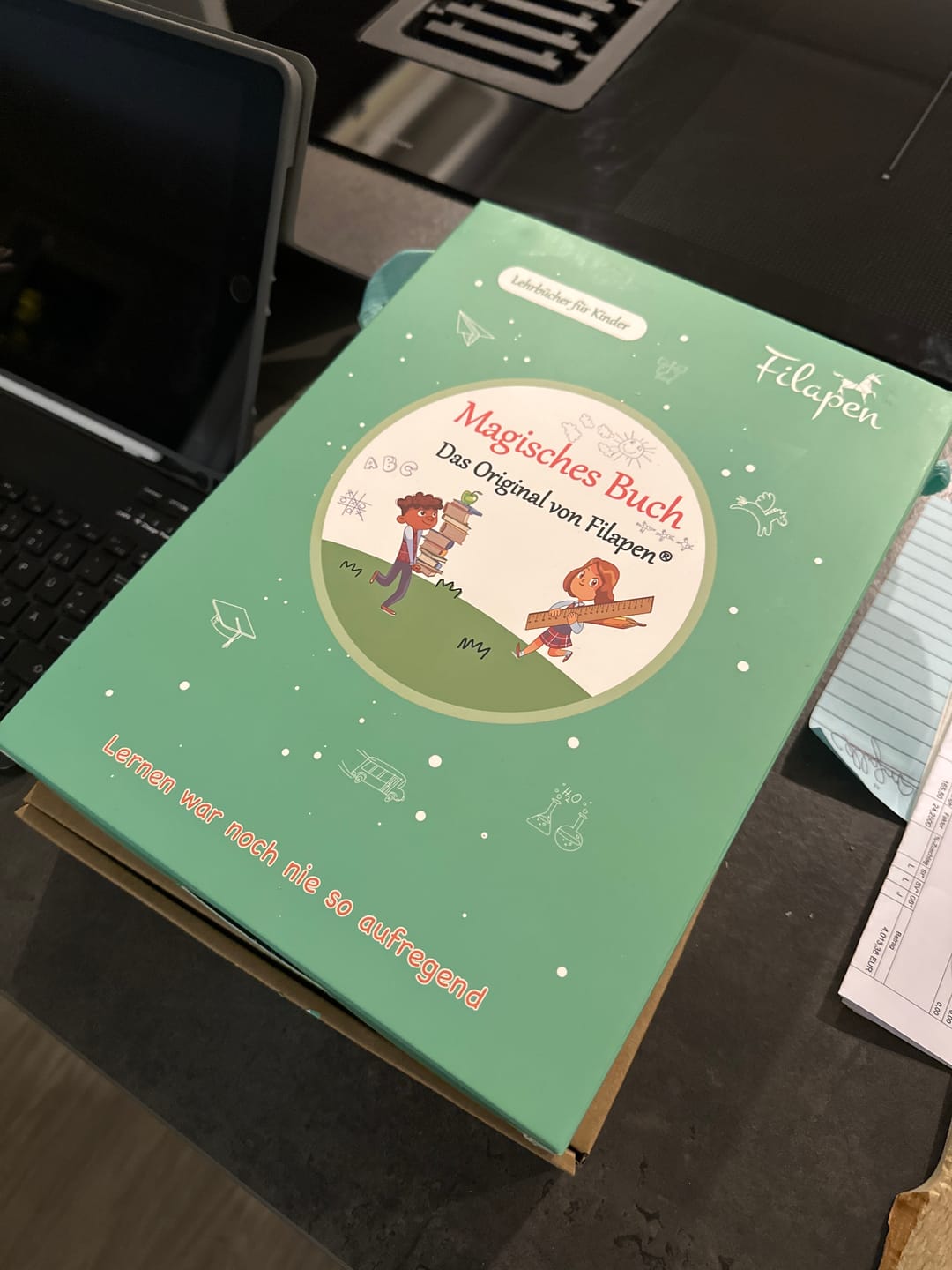 Customer photo review of Filapen® 5 Magische Übungshefte für Kinder - Wiederverwendbar - Inkl. Stift und Minen