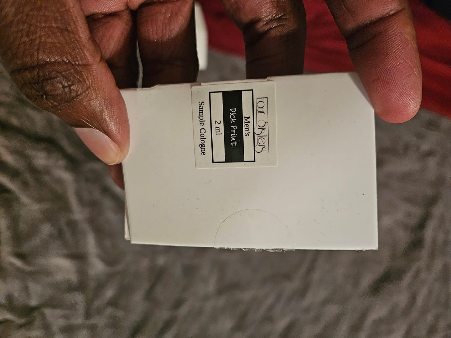 Customer photo review of Cologne Samples