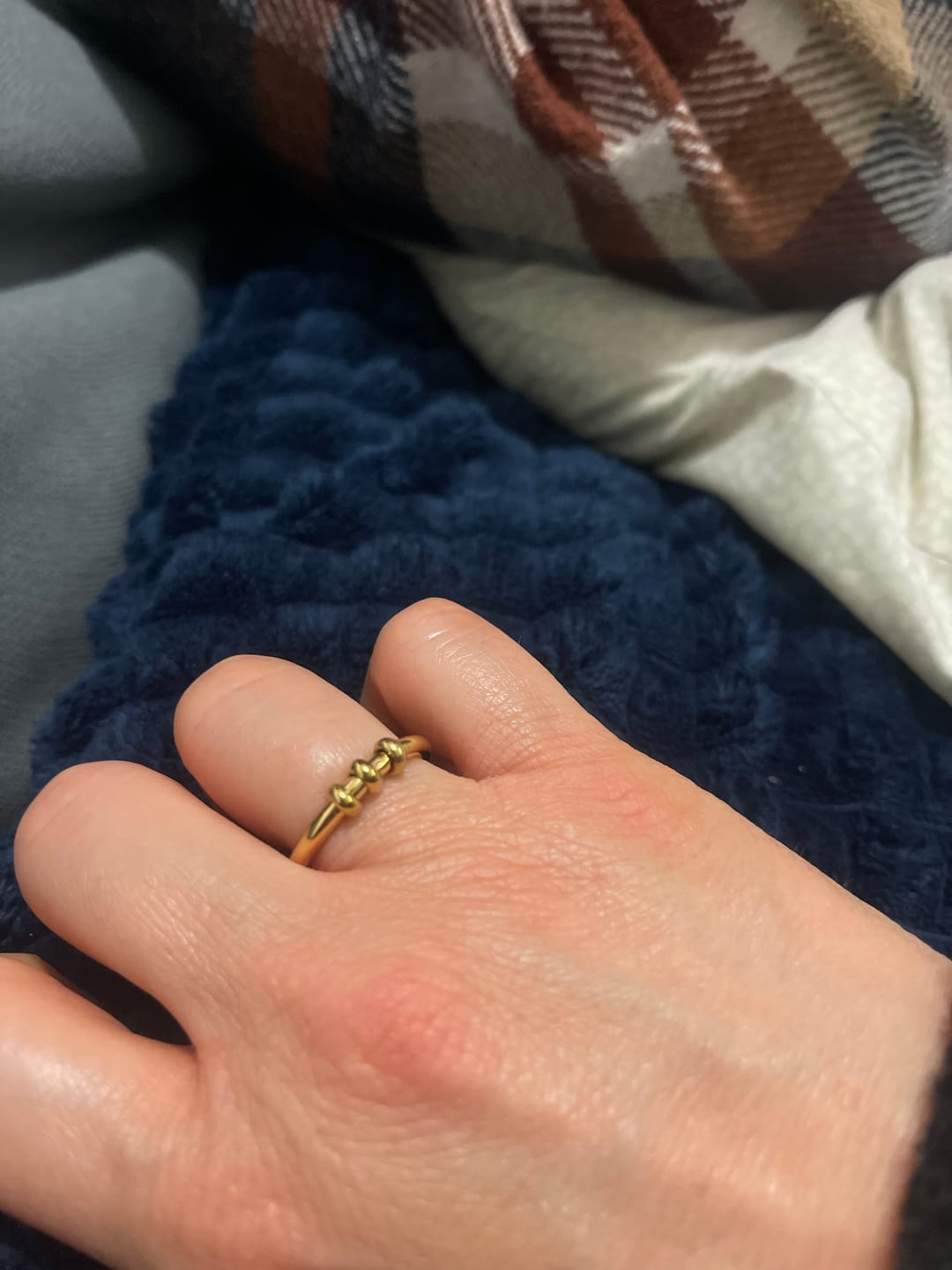 Customer photo review of Anillo Con Tres Argollas