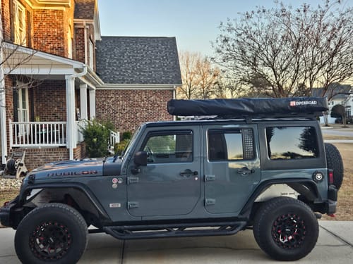 Customer photo review of OPENROAD  270 Free Standing Awning for Camping