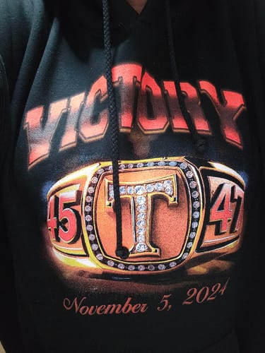 Customer photo review of Victory Ring Hoodie