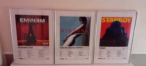 Customer photo review of The Weeknd - Starboy | Album Cover Poster